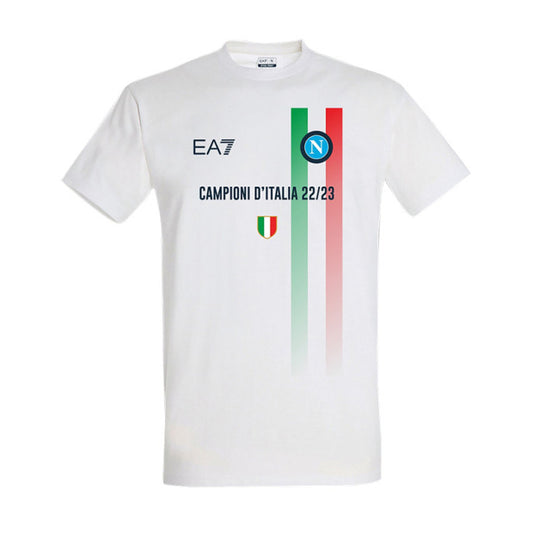 SSC Napoli T-Shirt Ufficiale Campioni d'Italia 2022/2023