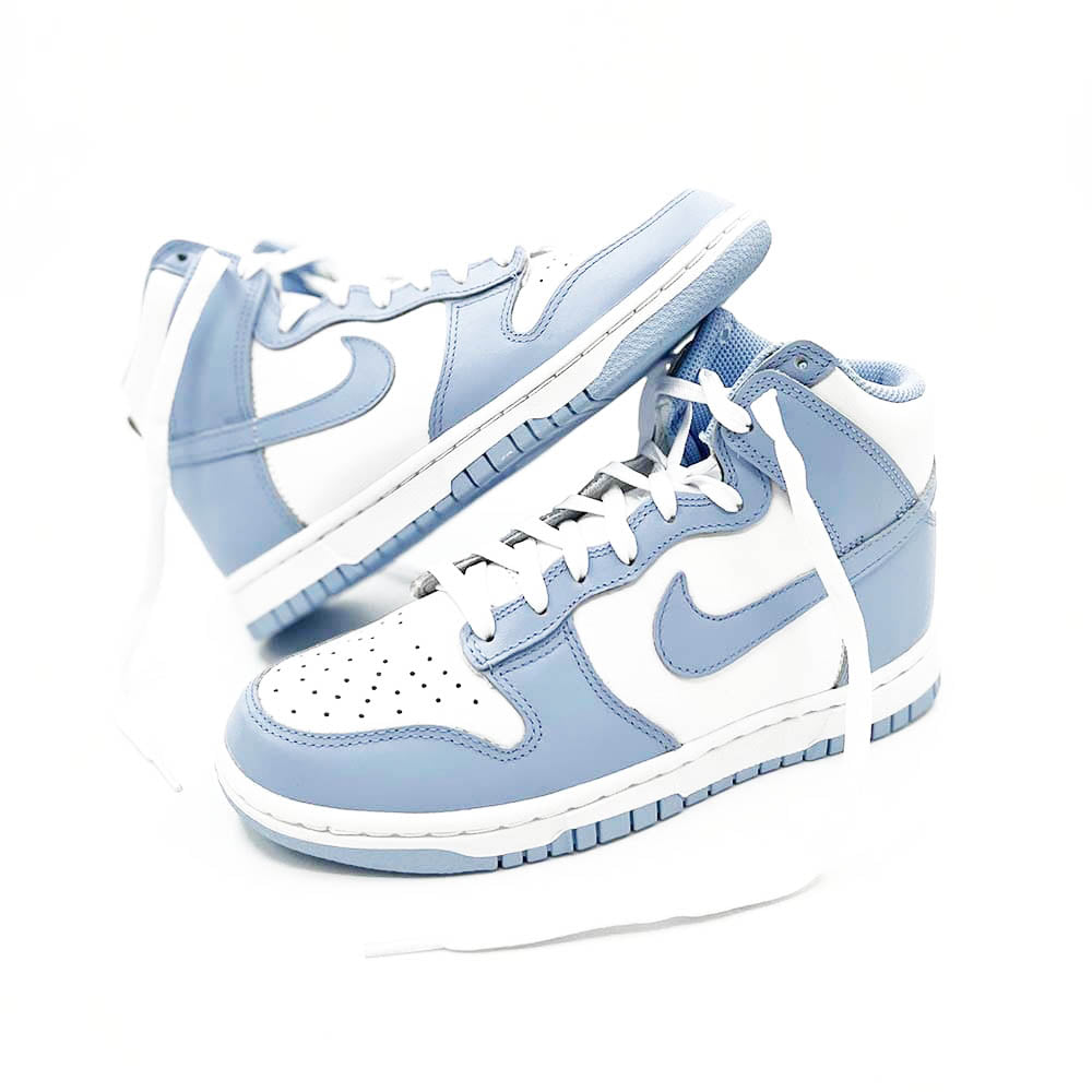 Nike Dunk High Aluminum (W) - DD1869-107 - Sn Supply Solo Sneakers Originali - Dunk Azzurre