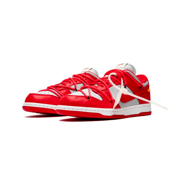 Nike Dunk Low Off-White University Red - CT0856-600 - Sn Supply Solo Sneakers Originali