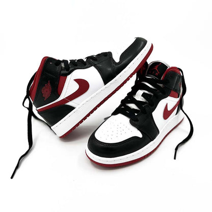 Nike Air Jordan 1 Mid Gym Red Black White - DJ4695-122 - Sn Supply Solo Sneakers Originali