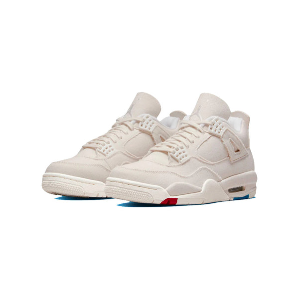 Nike Air Jordan 4 Retro Sail Canvas - DQ4909-100 - Sn Supply Solo Sneakers Originali