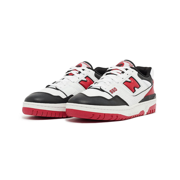 New Balance 550 White Red Black - BB550HR1 - Sn Supply Solo Sneakers Originali